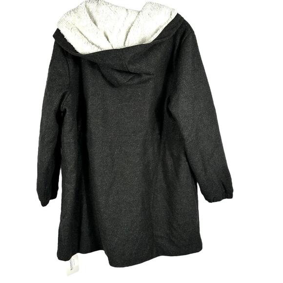 BLOOMCHIC Dark Gray Coat Size 14/16 - Picture 2 of 5